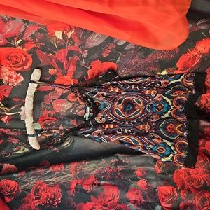 Maurices black lace cami sz XXL